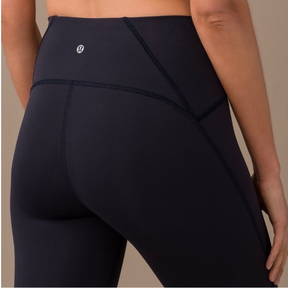 Lululemon Train Times 7/8 Pant 25" Midnight Navy Leggings - Picture 5 of 10